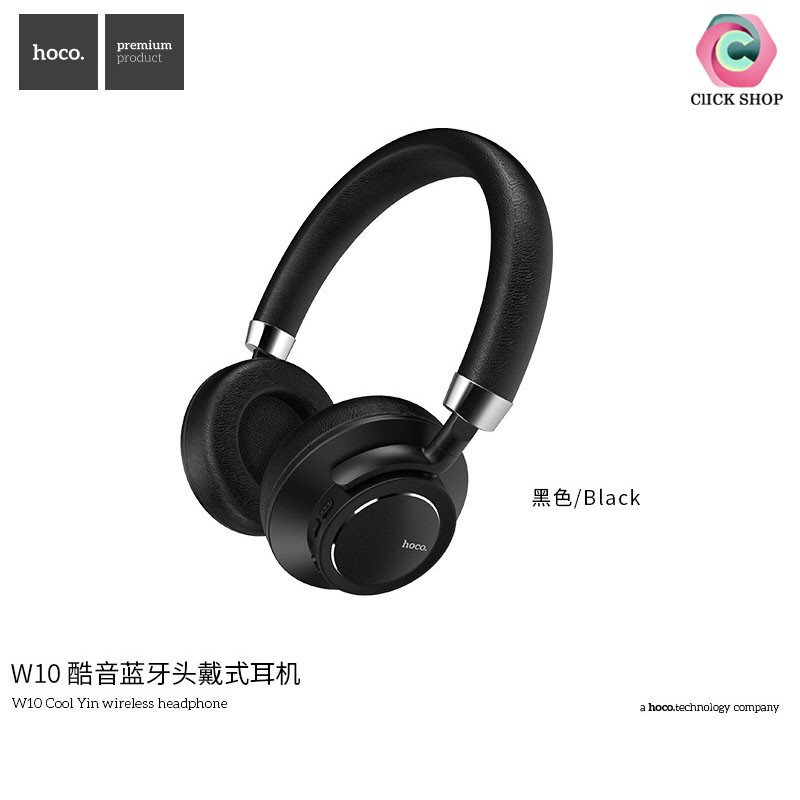 Tai nghe chụp tai Hoco W10 - Tai nghe bluetooth hoco w10 chính hãng