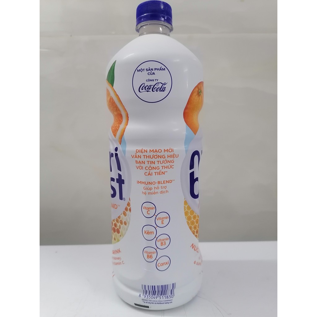 [1 Lít – CAM] Sữa trái cây hương cam [VN] NUTRIBOOST Orange Milk Flavour (bph-hk)