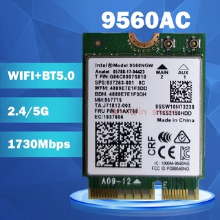 Mua Card wifi 9560NGW băng tần kép - Intel® Wireless-AC 9560 (M.2/NGFF/2230 - CNVi)