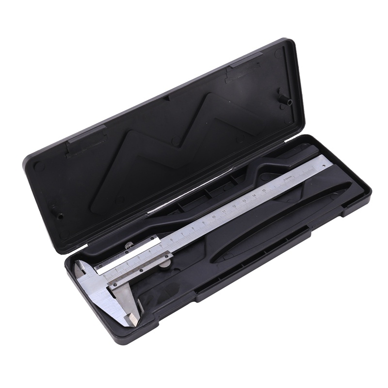 Thước Cặp Cơ Khí Bằng Thép Carbon Kèm Hộp Đựng 150mm / 0.02mm