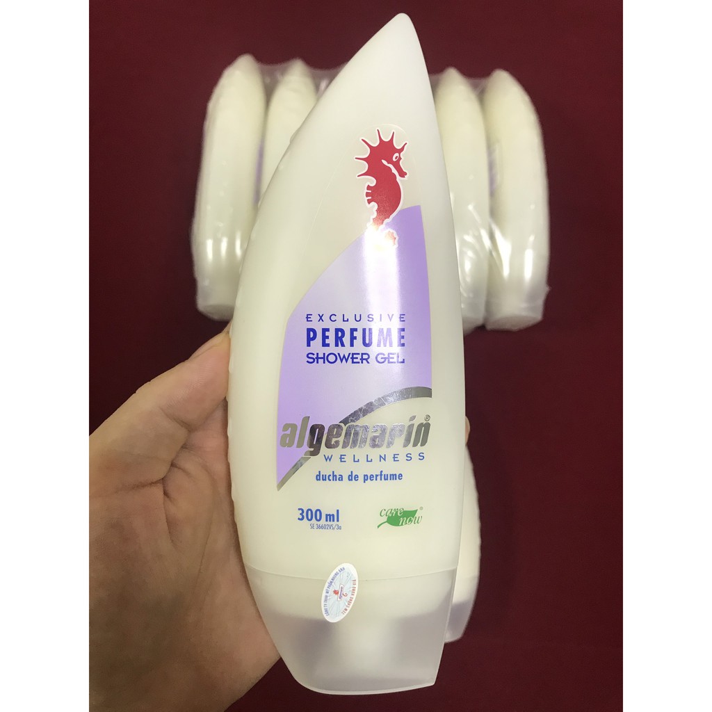 [SALE] [CAM KẾT 100% CHÍNH HÃNG] Sữa tắm nước hoa cá ngựa ALGEMARIN Đức 300ml có tem chống hàng giả, hàng công ty