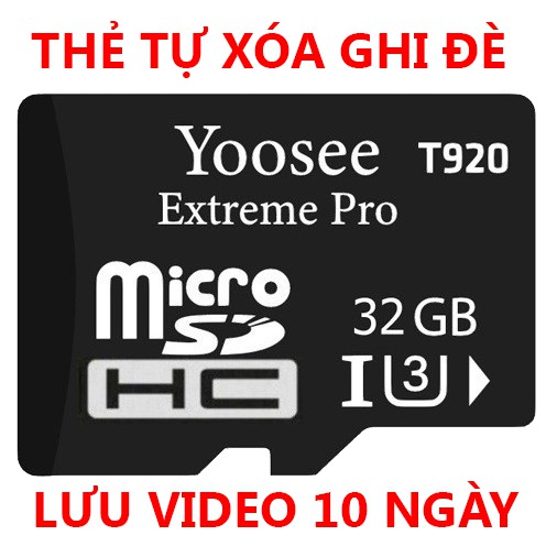 Camera Yoosee FULLHD 1080p 2.0Mpx Kèm Thẻ 32Gb Chuyên Dụng Bảo Hành 12 Tháng | WebRaoVat - webraovat.net.vn