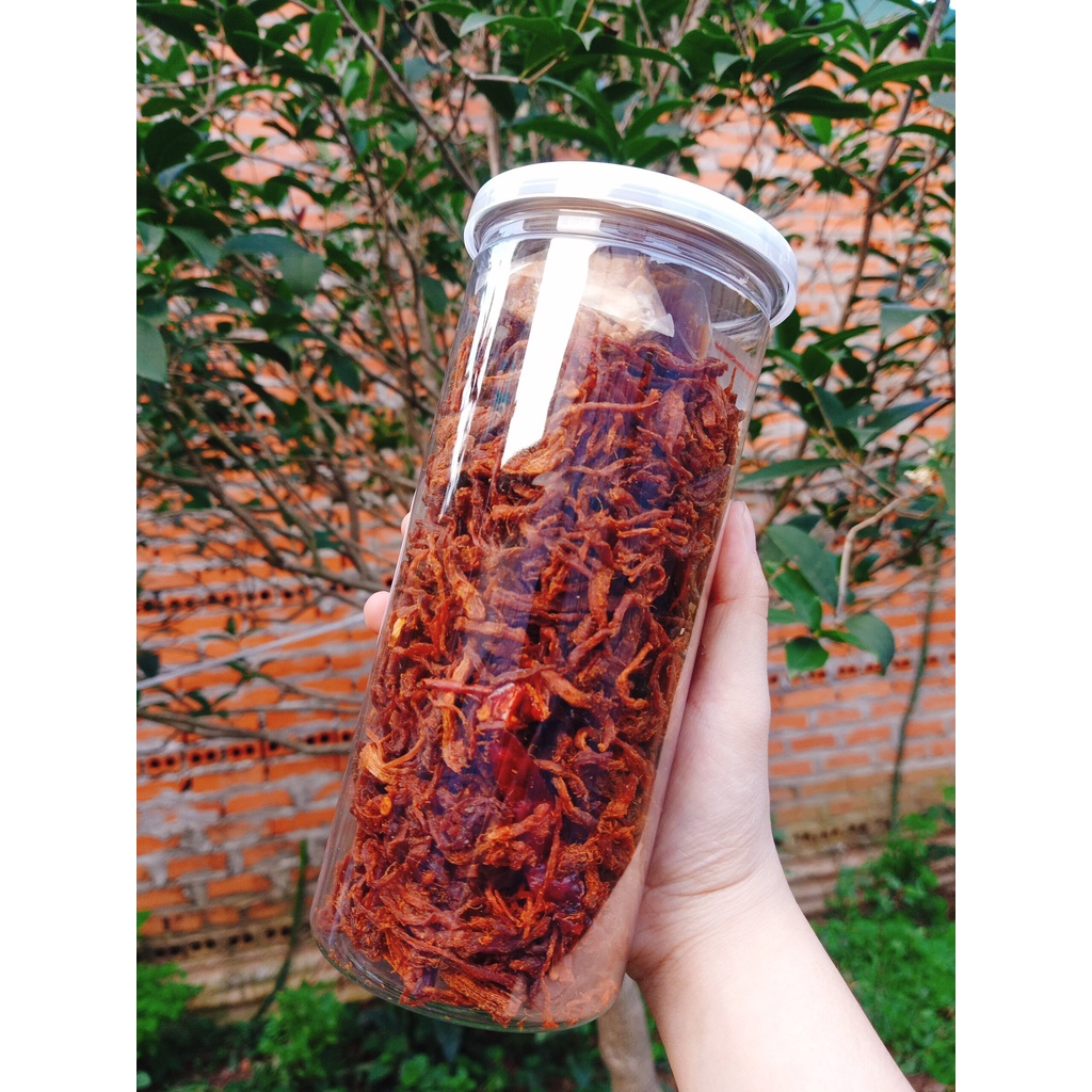 Khô heo cháy tỏi 300g _ đồ ăn vặt siêu ngon siêu rẻ | BigBuy360 - bigbuy360.vn