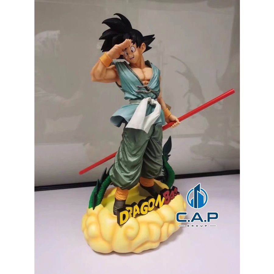 Mô hình Dragon Ball nhân vật Son Go Ku chào tạm biệt trong 7 Viên Ngọc Rồng - Cao 22cm và 30cm - X2III