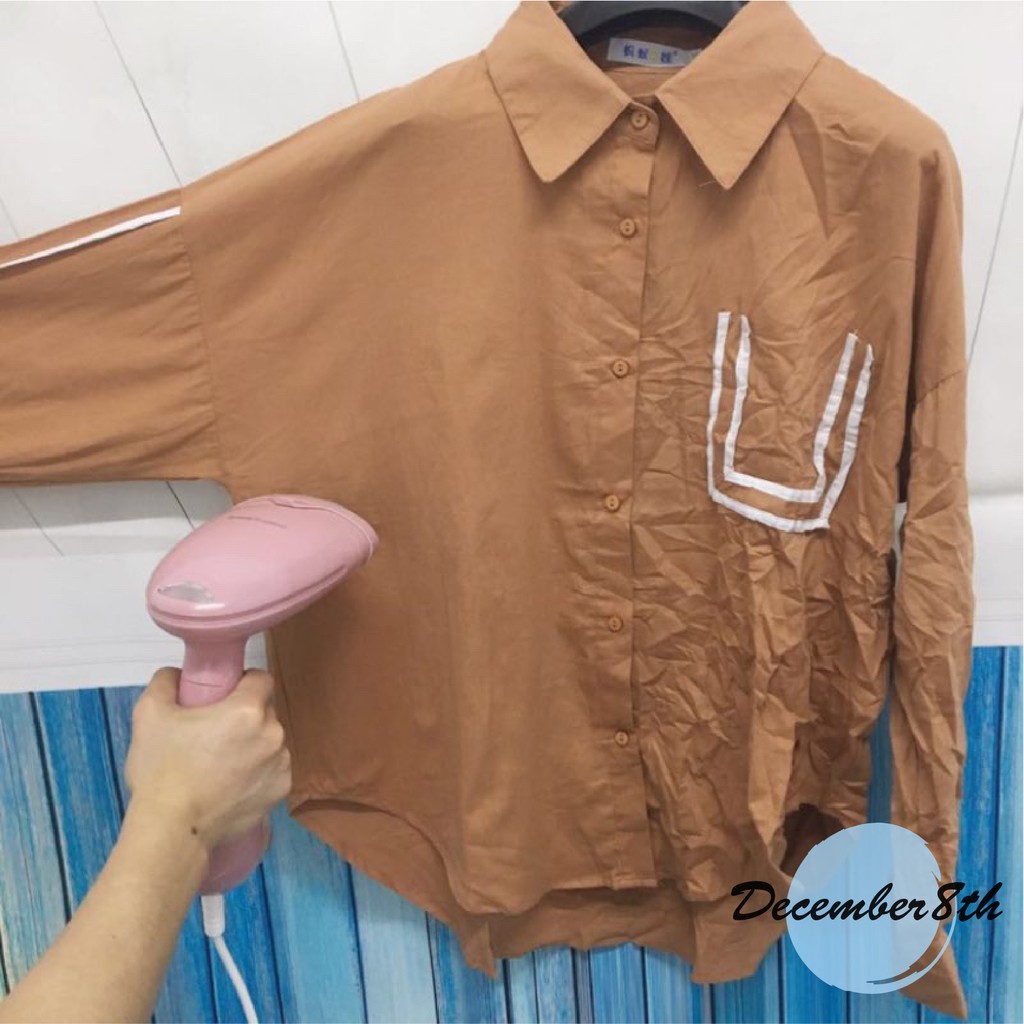 Có Sẵn - Bàn Là Hơi Nước Cầm Tay Royalstar Gấp Được Chính Hãng