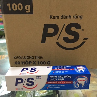 Kem đánh răng PS ngừa sâu răng vượt trội 100g (mới-giá lên)