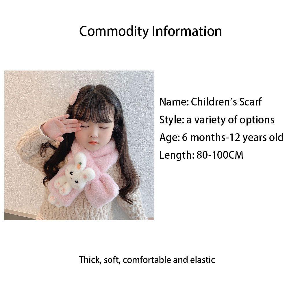 Khăn Choàng Cổ Chống Lạnh Họa Tiết Hoạt Hình Dễ Phối Đồ