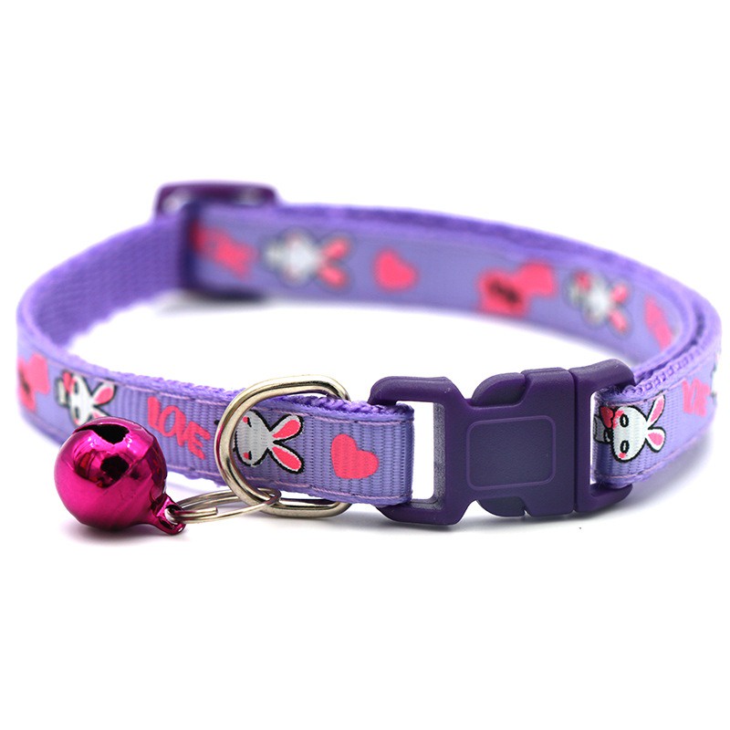 Set 6 Vòng Cổ Thú Cưng Hoạ Tiết Hoạt Hình Dễ Thương