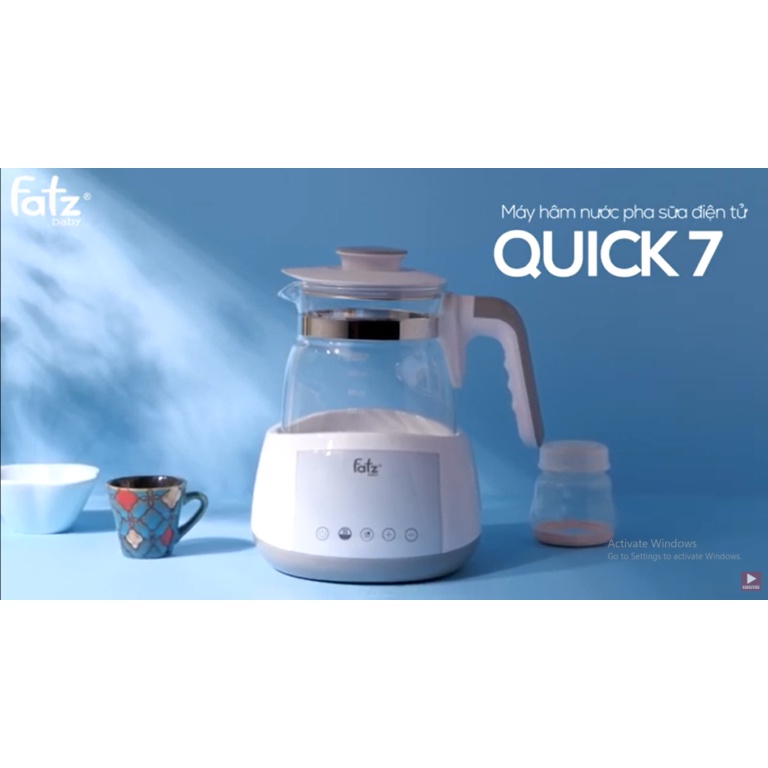 Máy Đun Và Hâm Nước Pha Sữa Điện Tử Fatz Baby - Quick 7 - FB3521TK