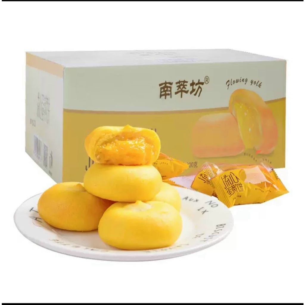 Bánh Đài Loan Siêu Ngon, Thùng Bánh Trứng Chảy Ngàn Lớp, Bánh Kim Sa Trứng Chảy Thùng 2.5 Kg