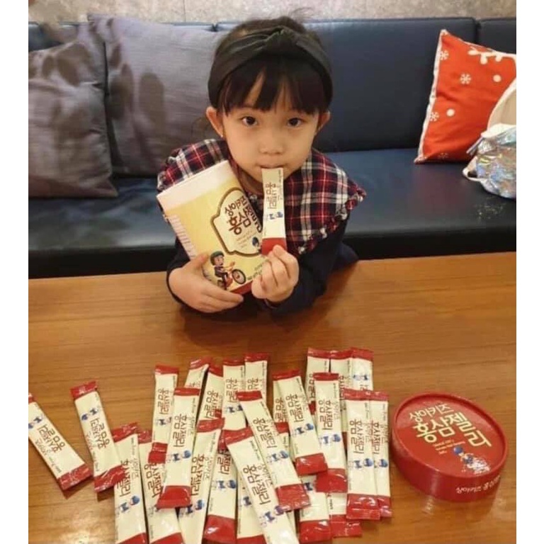 SangA Korea Red Ginseng Jelly - Thạch Hồng Sâm Trẻ Em