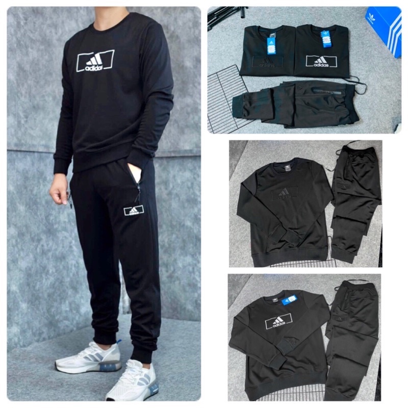 Bộ thể thao nam thu đông ADIDAS, bộ nỉ nam mùa đông SIÊU ĐẸP - SIÊU CHẤT cho đấng mày râu | SchoolF
