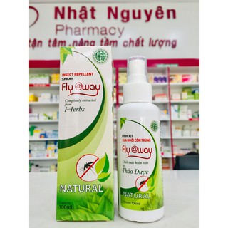 FLY@WAY - Bình xịt xua đuổi muỗi