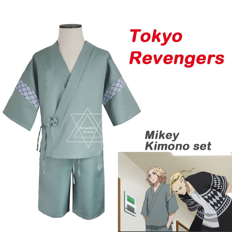 Bộ Đồ Kimono Phong Cách Anime Nhật Bản Cho Nam Tokyo Revengers Mikey