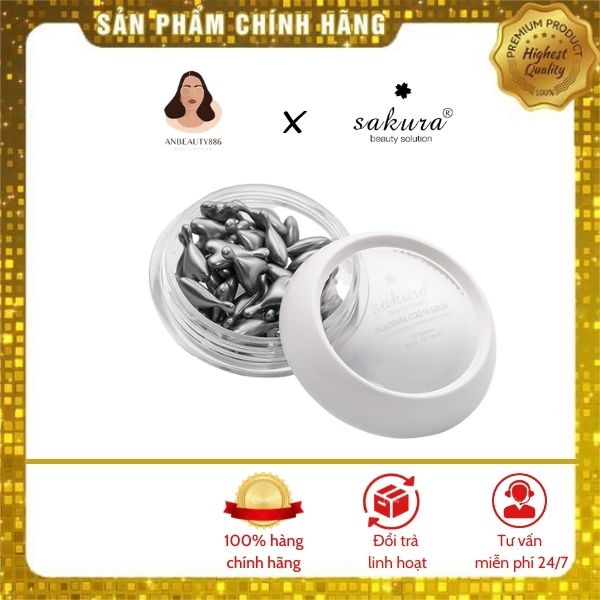 Serum dưỡng trắng da chống lão hóa tinh chất nhau thai cừu Sakura Placenta COQ10 Serum