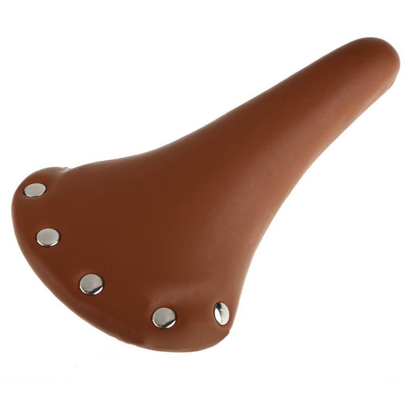 Yên Xe Đạp Da Pu Đinh Tán