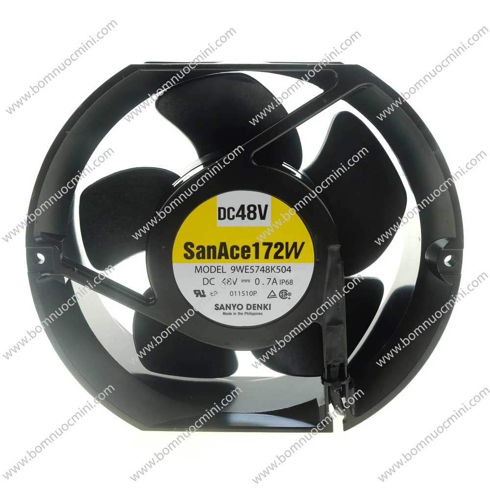 Quạt Chống Nước 48V 150x170x50mm  | Quạt Hơi Nước 48V | Quạt Phun Sương 48V | Quạt Tản Nhiệt 48V