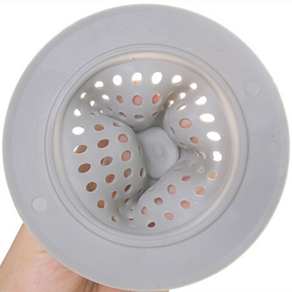Nắp Lọc Đậy Lỗ Thoát Nước Bằng Silicon 4 Màu Tùy Chọn