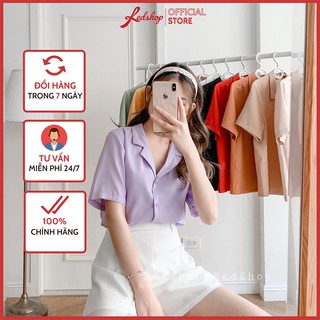 Áo sơ mi nữ tay ngắn công sở