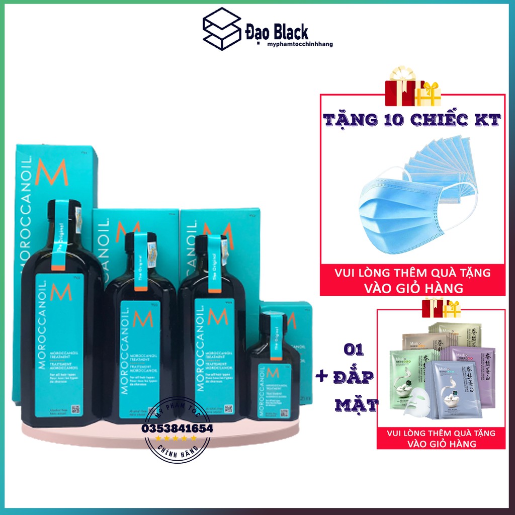 Moroccanoil dưỡng tóc moroccanoil treatment dầu dưỡng tóc moroccanoil chính hãng 25ml- 100ml- 125ml- 200ml DT07