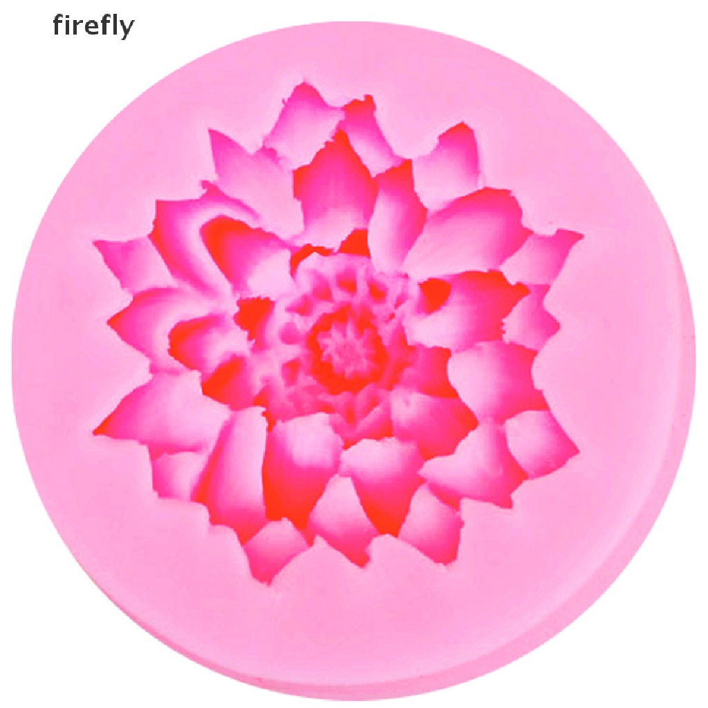 Khuôn silicone Tạo Hình Hoa Sen Trang Trí Bánh