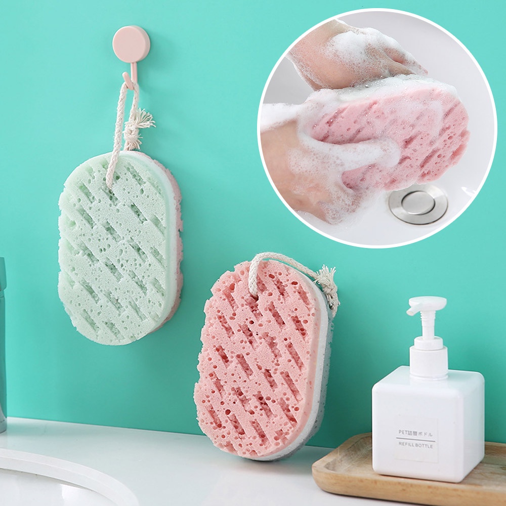 1 Bông Tắm Bọt Biển Chà Lưng Tẩy Tế Bào Chết Chất Lượng Cao
