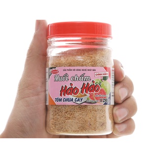 Muối chấm Hảo Hảo tôm chua cay hũ 120g