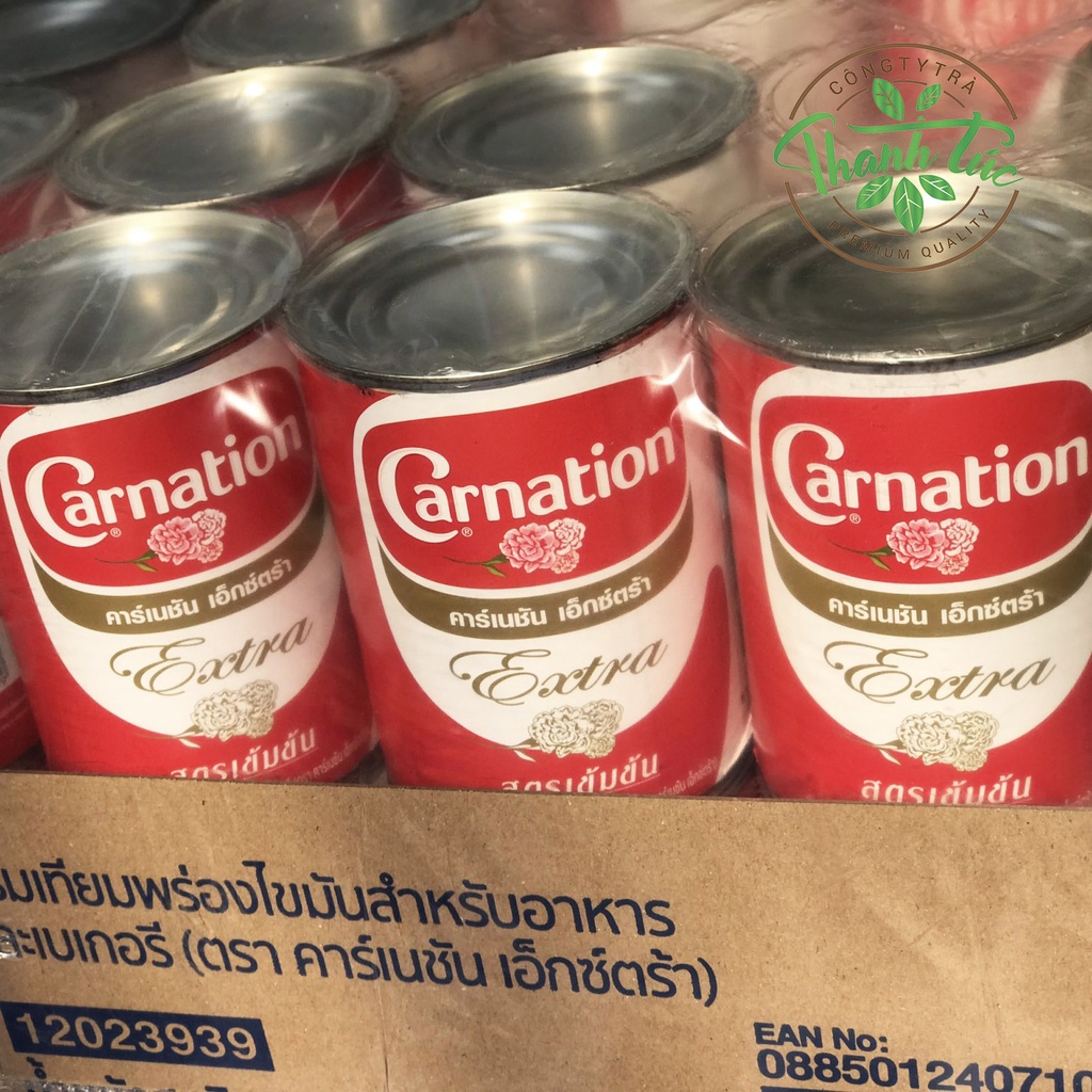 Sữa Tươi Thái Lan Carnation Lon 385gr