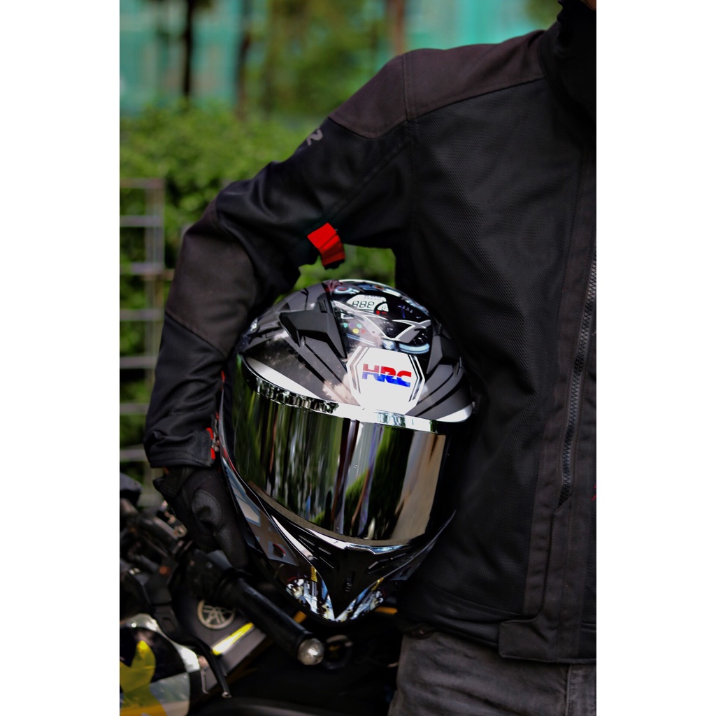 Mũ bảo hiểm fullface 1 kính YOHE 978 Plus Đen bóng lên tem Winner  - Tapu Shop