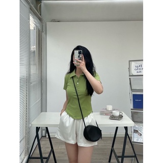 Áo polo thun vạt bầu the.sweaterweather TSW (ảnh thật)