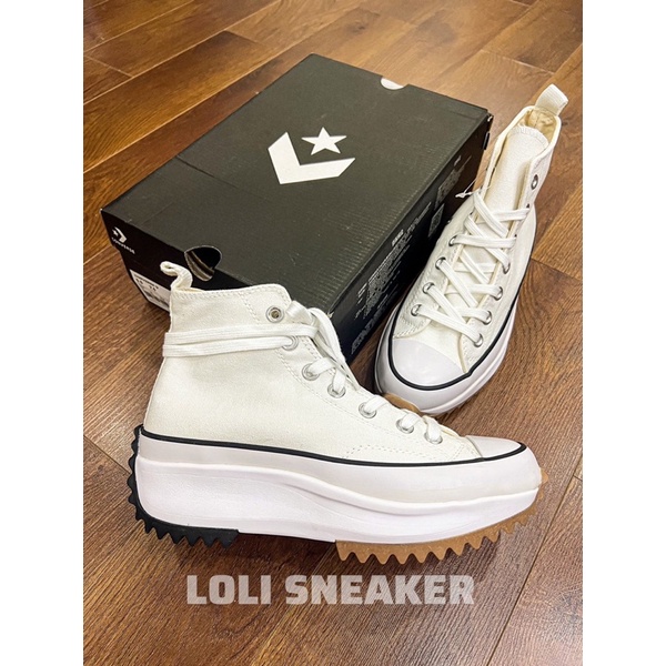 Giày thể thao CVS JW Anderson - Trắng gót đen cao cổ - SC Quality [Loli Sneaker]