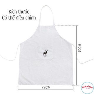 Tạp dề con hươu siêu bền