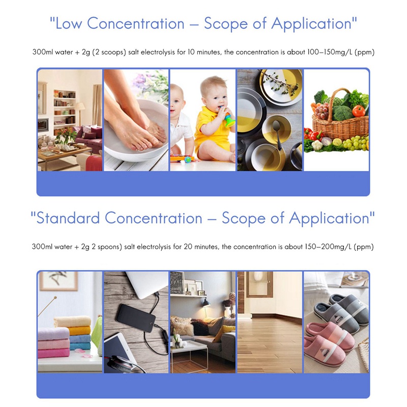 Máy phát điện natri Hypochlorite Máy phát điện khử trùng Thích hợp cho việc vệ sinh gia đình và ngăn ngừa ô nhiễm