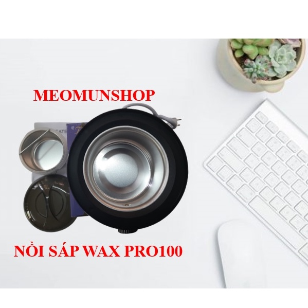 NỒI NẤU SÁP CHUYÊN DỤNG PRO-WAX 100 TẨY LÔNG - 3 MÀU HỒNG + TRẮNG  + ĐEN ĐỂ CHỌN LỰA