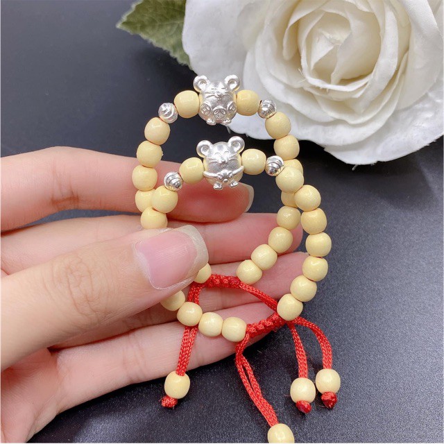 Vòng Dâu Cho Bé Mix Con Giáp Chuột Ngộ Nghĩnh Đáng Yêu BD00112 | BigBuy360 - bigbuy360.vn