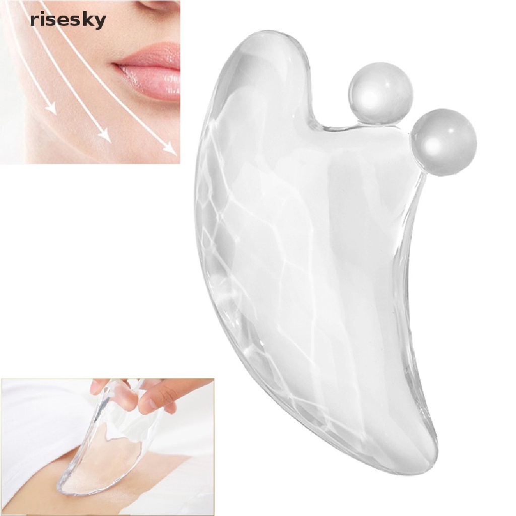 Bảng Gua Sha Pha Lê Massage Nâng Cơ Mặt Và Cơ Thể Làm Đẹp ♨Trên đó