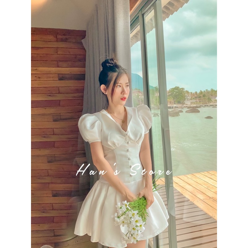 ĐẦM TAY PHỒNG TAFTA( ẢNH THẬT)