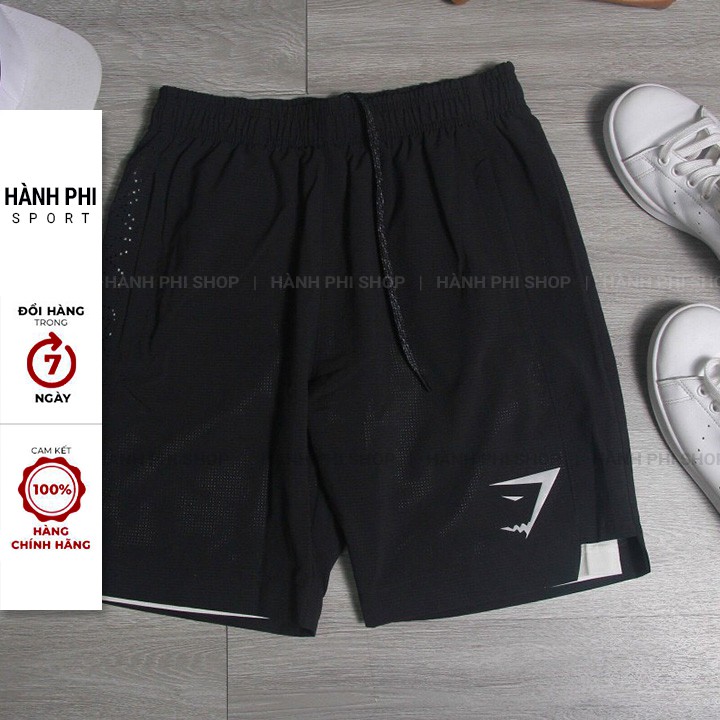 Quần Short Thể Thao Nam SPORT ACTIVE co giãn 2 lớp sọt đùi kết hợp chuyên GYM