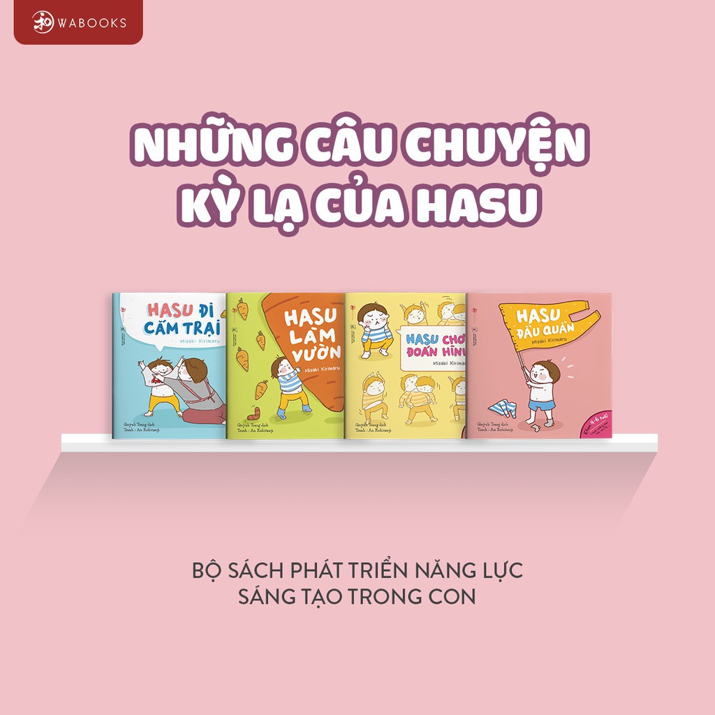 Sách - Combo Cảm xúc và Hasu - Ehon giúp bé cảm nhận tình cảm và nhận diện tính cách bản thân