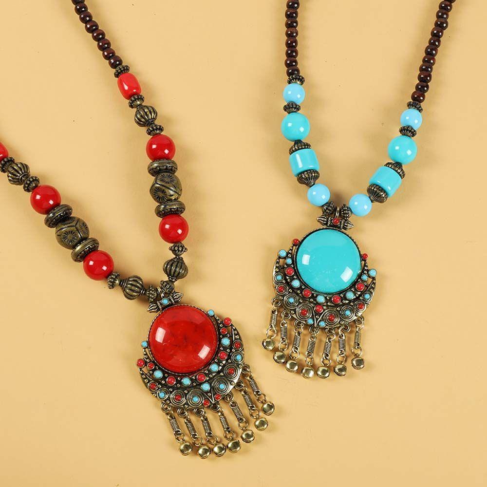 LILYES Vòng cổ Mặt Vương Miện Phong Cách Bohemia