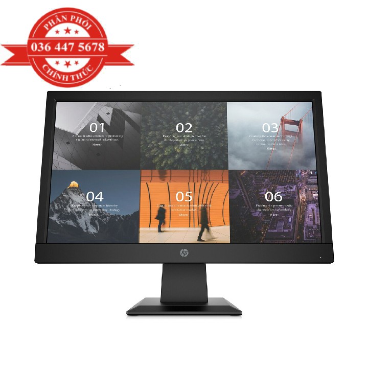 Màn hình HP P19B (18.5inch/HD/TN/60Hz/5ms/200nits/HDMI+VGA) - Hàng Chính Hãng