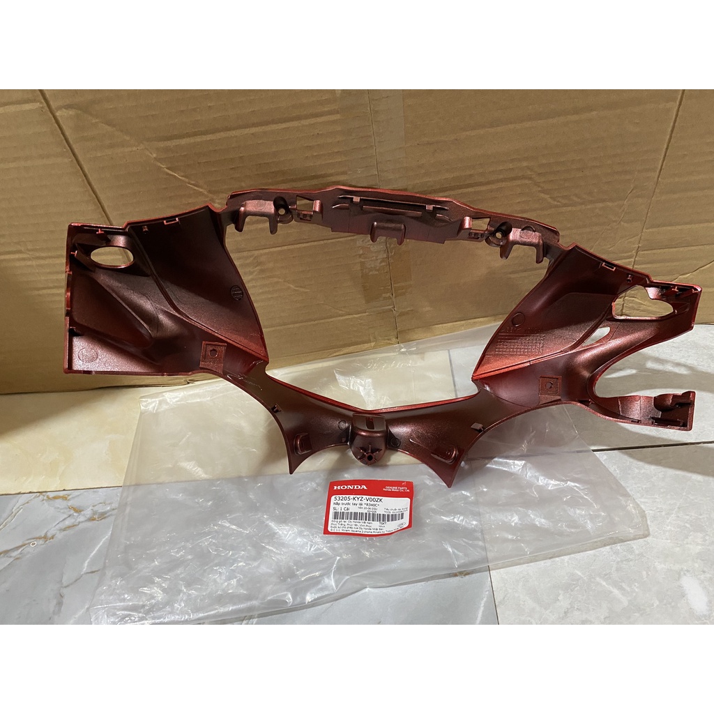 Nắp trước tay lái - ốp đèn pha HONDA FUTURE 125 năm 2013-2015 màu Đỏ tươi. 53205KYZV00ZK