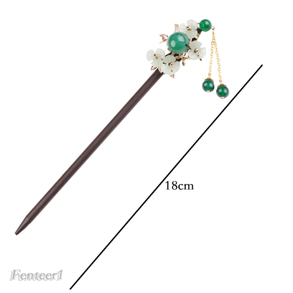 Trâm Cài Tóc Dáng Dài Phong Cách Trung Hoa Cổ Điển Fenteer1 Dành Cho Bạn Nữ