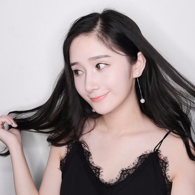 Hoa tai bạc ý 925 thời trang Hàn Quốc cực xinh HT21