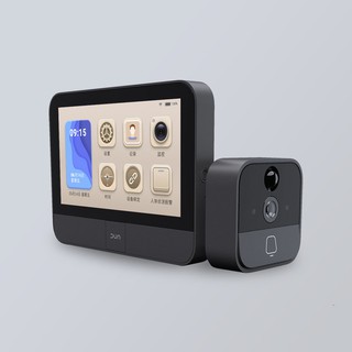Bộ chuông cửa thông minh xiaomi dun m100mx màn hình 5 inch - bộ nhớ 8g - hỗ trợ thẻ 32g/smart cat eye 1s