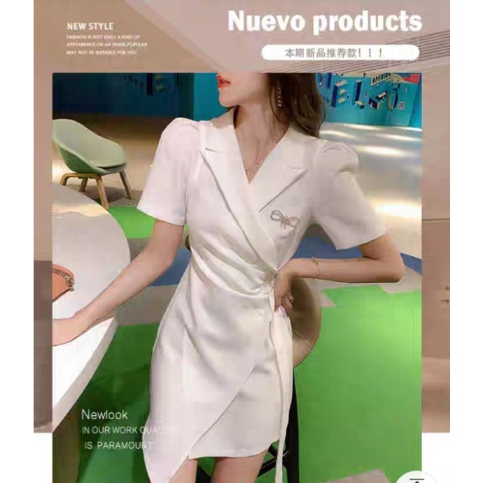 Đầm vest thắt đai Taobao ( ko kèm cài áo) | BigBuy360 - bigbuy360.vn