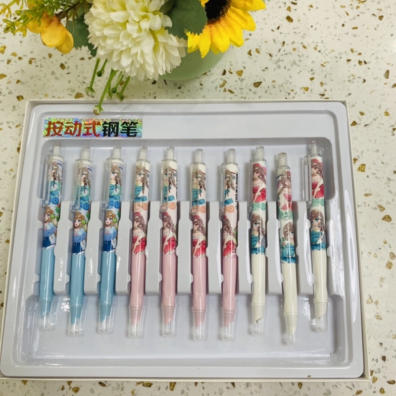 Butchishop- Bút Máy Bấm Như Bút Bi Ngòi Kim Tinh Mài