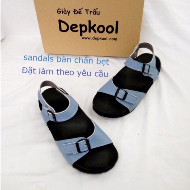 GIÀY BÀN CHÂN BẸT - Xanh môn | BigBuy360 - bigbuy360.vn
