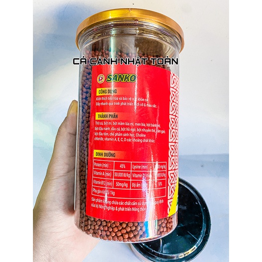 THỨC ĂN LÊN MÀU CHO CÁ HỒNG KÉT SANKO RED PARROT FEED