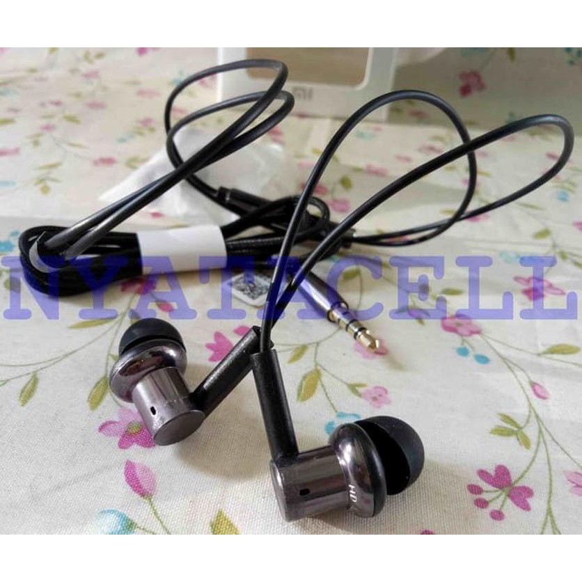 Tai Nghe Xiaomi Mi Piston 4 Original Oem Hybird Cao Su / Handsfree / Mic / Pro Màu Đen